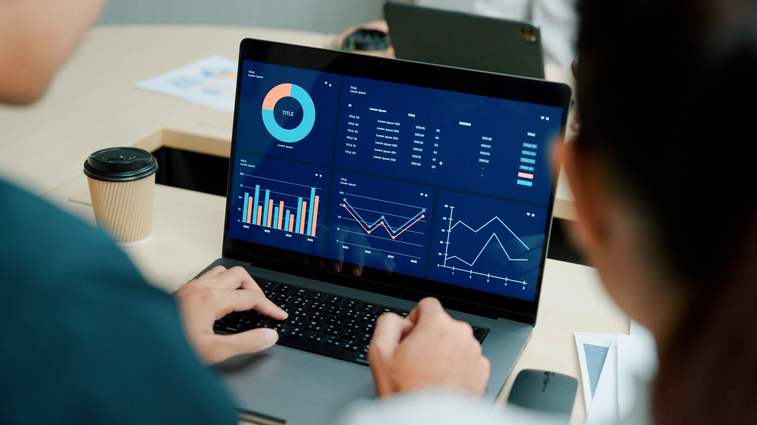 business automation software dashboard